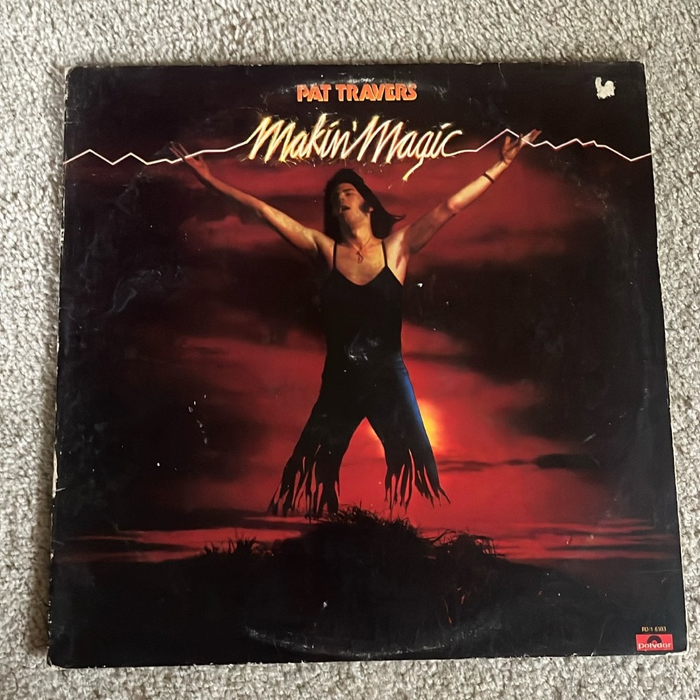 Pat Travers-Makin Magic Vinyl